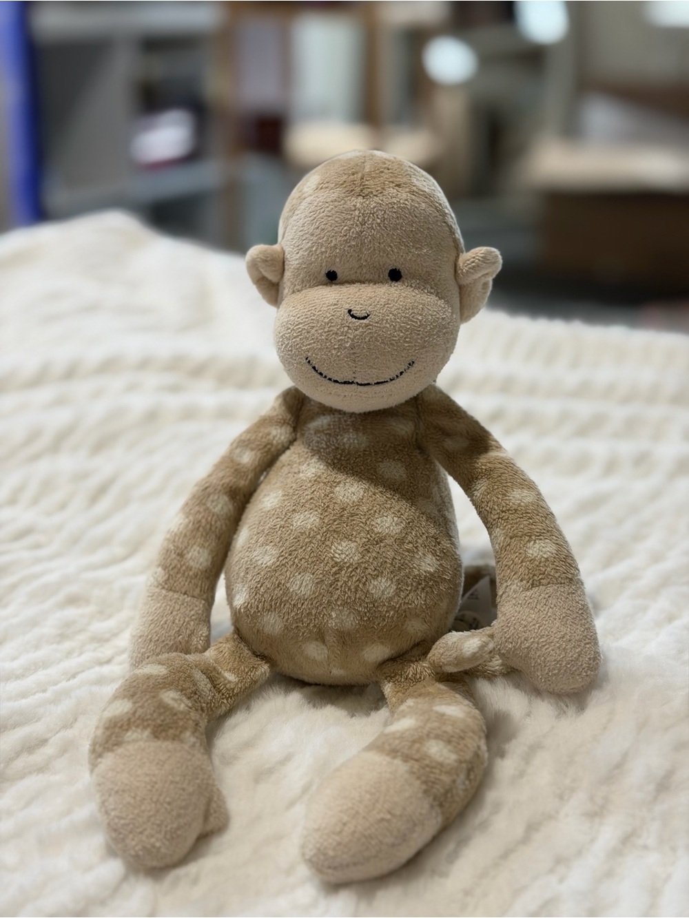 Jellycat Monty Monkey Chime Rattle